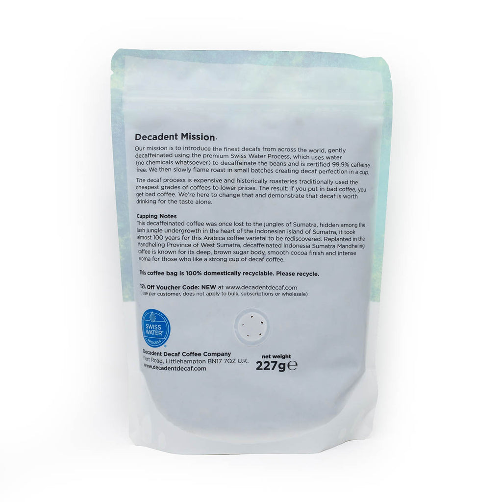 Indonesia Swiss Water® Decaf, 227g